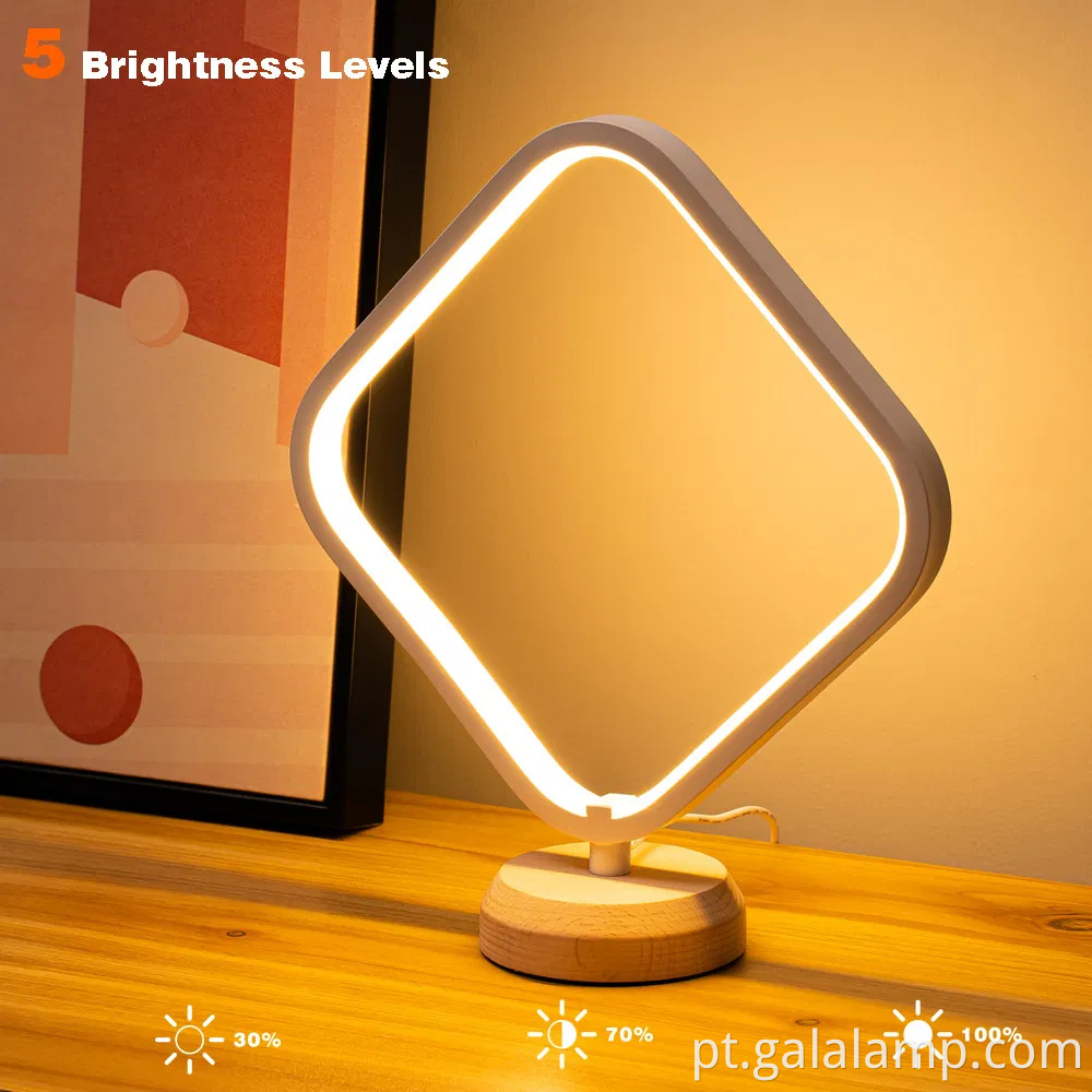 Lâmpada criativa de cabeceira para crianças - luz noturna perfeita